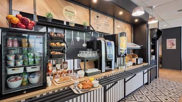 Komplett frukost varje dag mot avgift