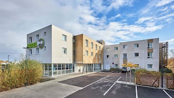 Majoituspaikan julkisivu