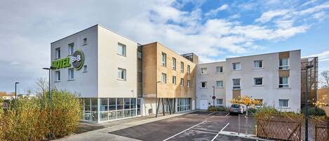 Façade de l’hébergement