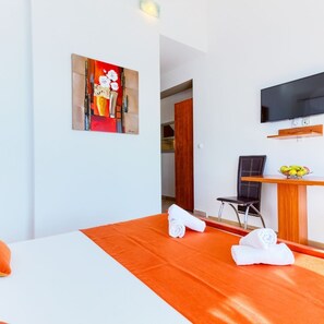 1 Schlafzimmer, kostenloses WLAN, Bettwäsche