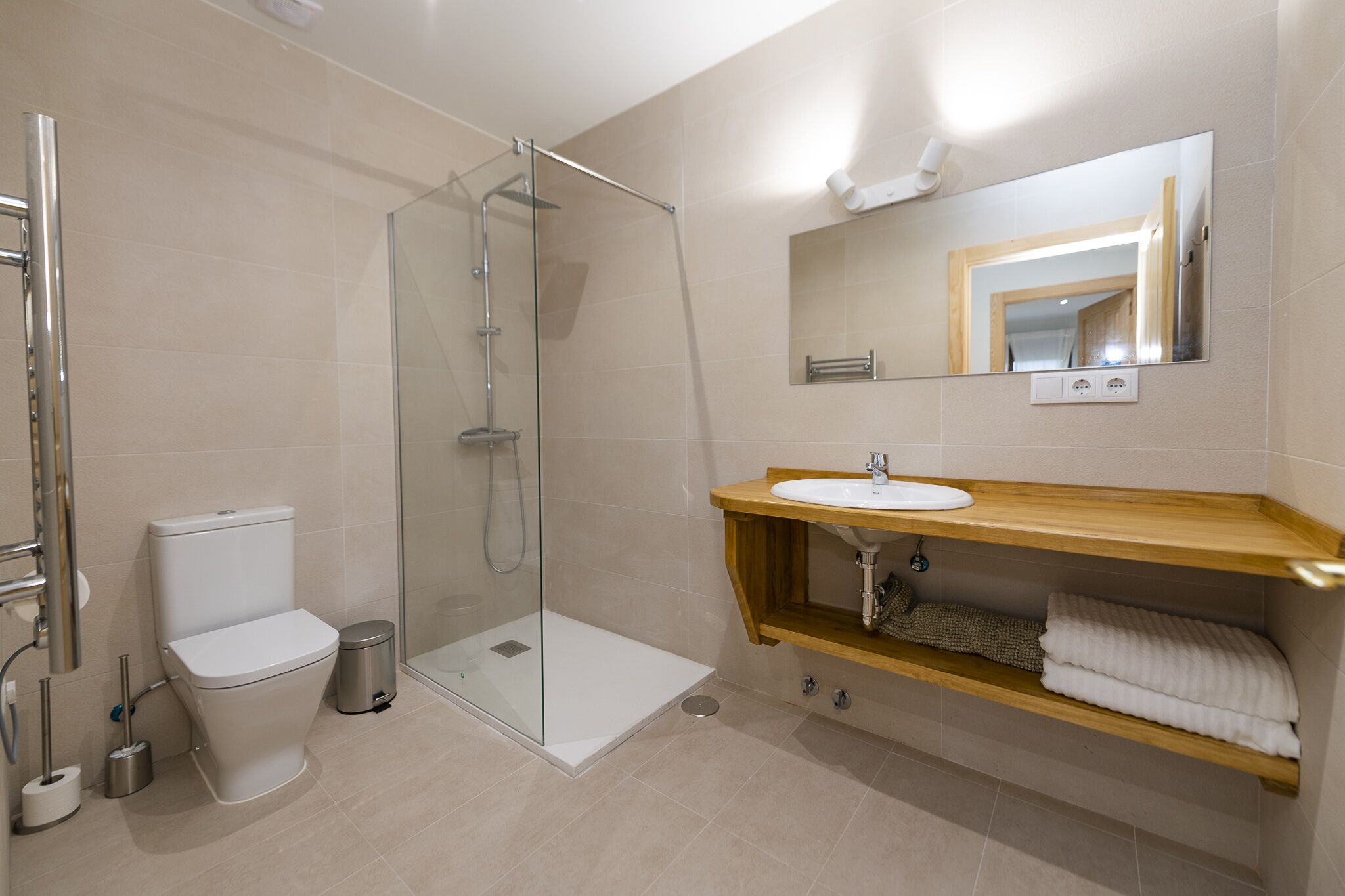 Appartamento, accessibile ai disabili, bagno privato (3 personas) | Bagno