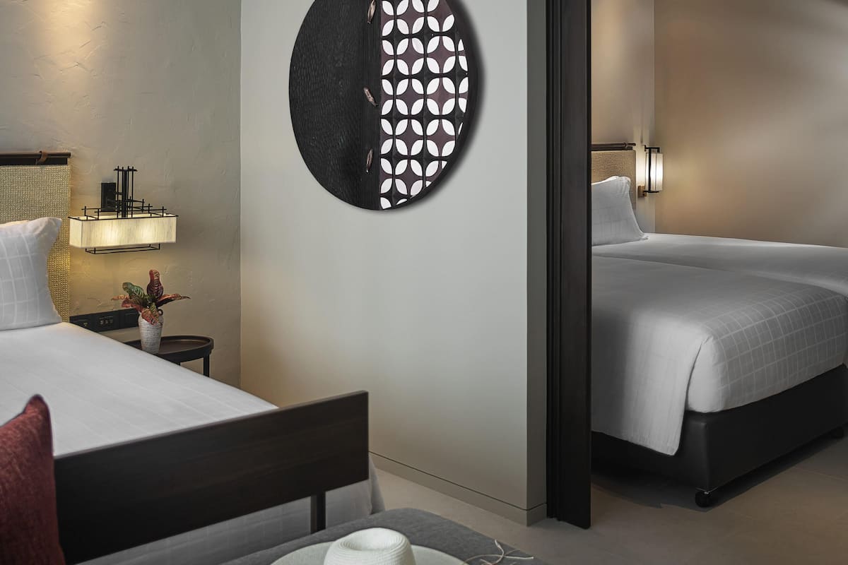 1 chambre, minibar, coffres-forts dans les chambres