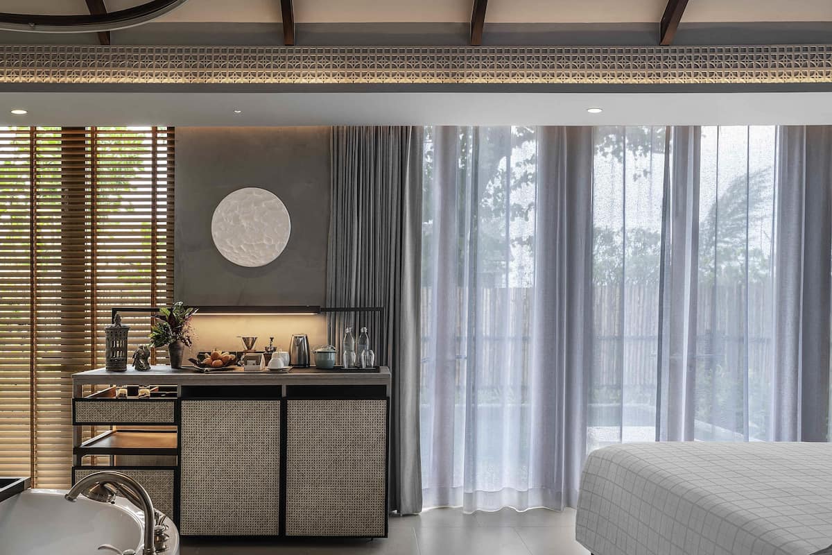 1 habitación, minibar y caja de seguridad en la habitación