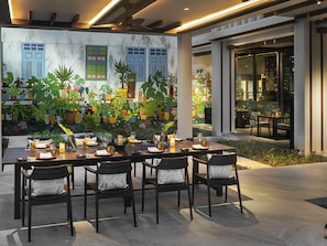 Almoço e jantar, culinária mediterrânea