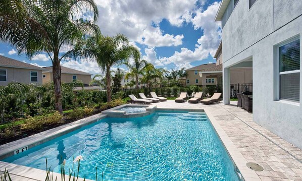 A heated pool - Wonderful House with Games Room at Encore (Kissimmee)