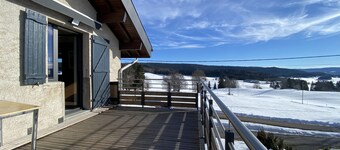 GITE 2 to 5 PERS HAUT JURA PLEINE NATURE