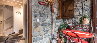 La Maison du Loup Exquisite house in the style of mountain and white wood in the beautiful village of Casarilh