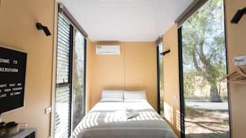 1 habitación y ropa de cama 