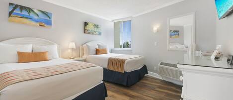 Iron/ironing board, free WiFi, bed sheets