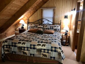 1 bedroom, iron/ironing board, travel crib, free WiFi