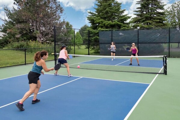 Sports court - Pickleball Vacation In Dallas! Private 30x60 Court (Dallas)