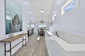 Interior - Sea Monster by Carolina Getaway - 6BR Remodeled Oceanfront Home w/ Heated Pool (Kure Beach)