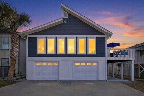 Exterior - Sea Monster by Carolina Getaway - 6BR Remodeled Oceanfront Home w/ Heated Pool (Kure Beach)