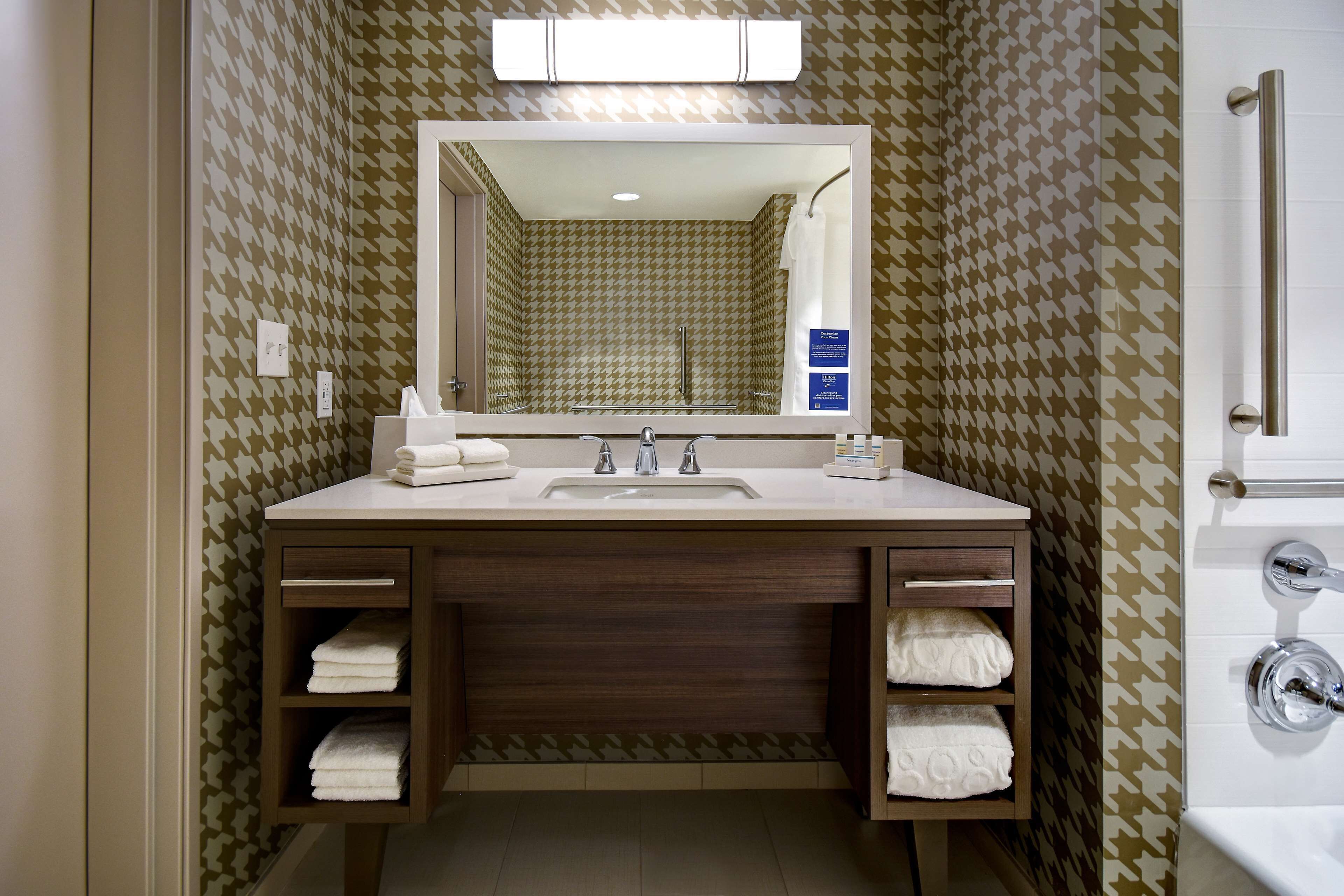 free toiletries, hair dryer, bathrobes, towels