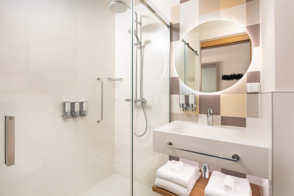 Regadera en el baño