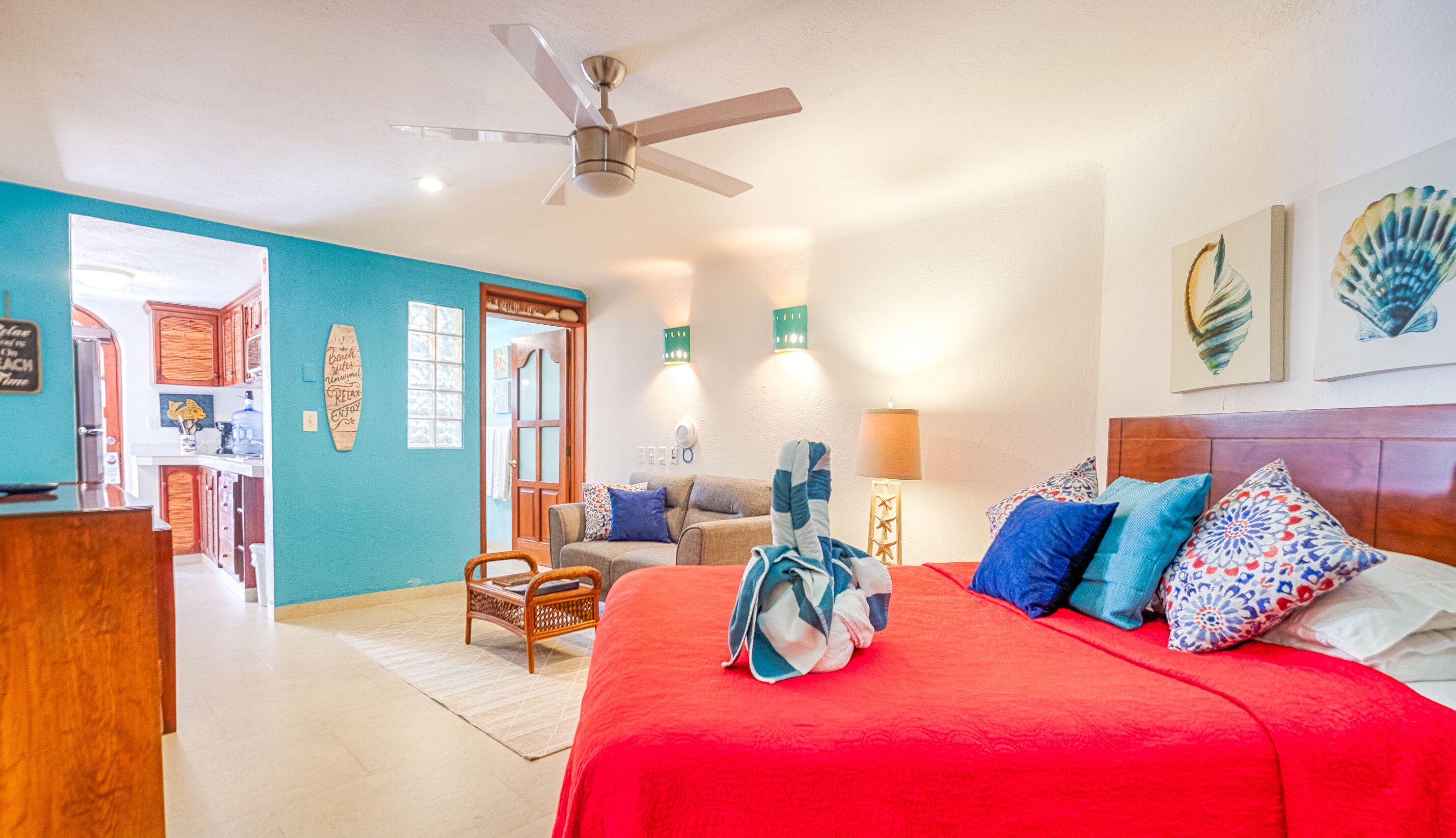 Wi-fi (inkludert) og sengetøy