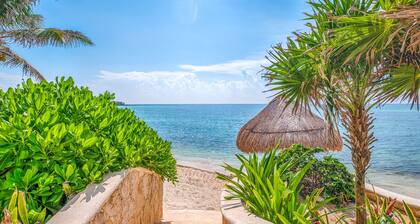 Penthouse Beachfront Condo with Pool & Panoramic Views