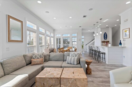 Huge 30a Home Near Beach with Pool, Cart and Views