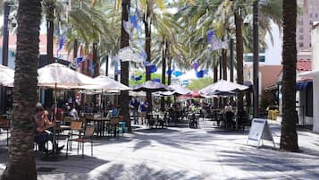 Opções para refeição ao ar livre