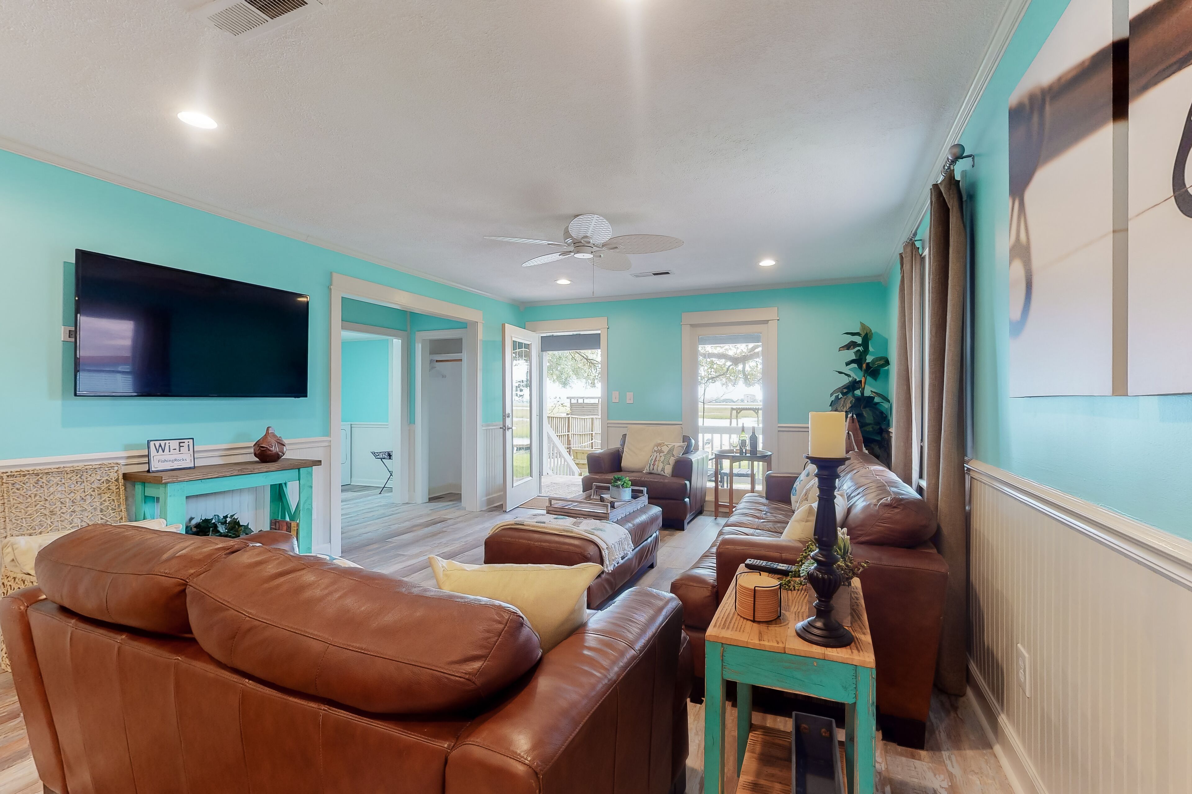 Waterfront Fishing Lodge w/ Dock, Yard, Grill, & WiFi - On Inlet Near Marshwalk