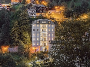 Fachada de la propiedad