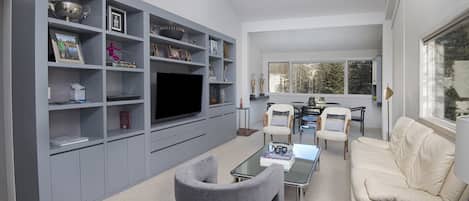 Condo, 2 Bedrooms | Living area | TV