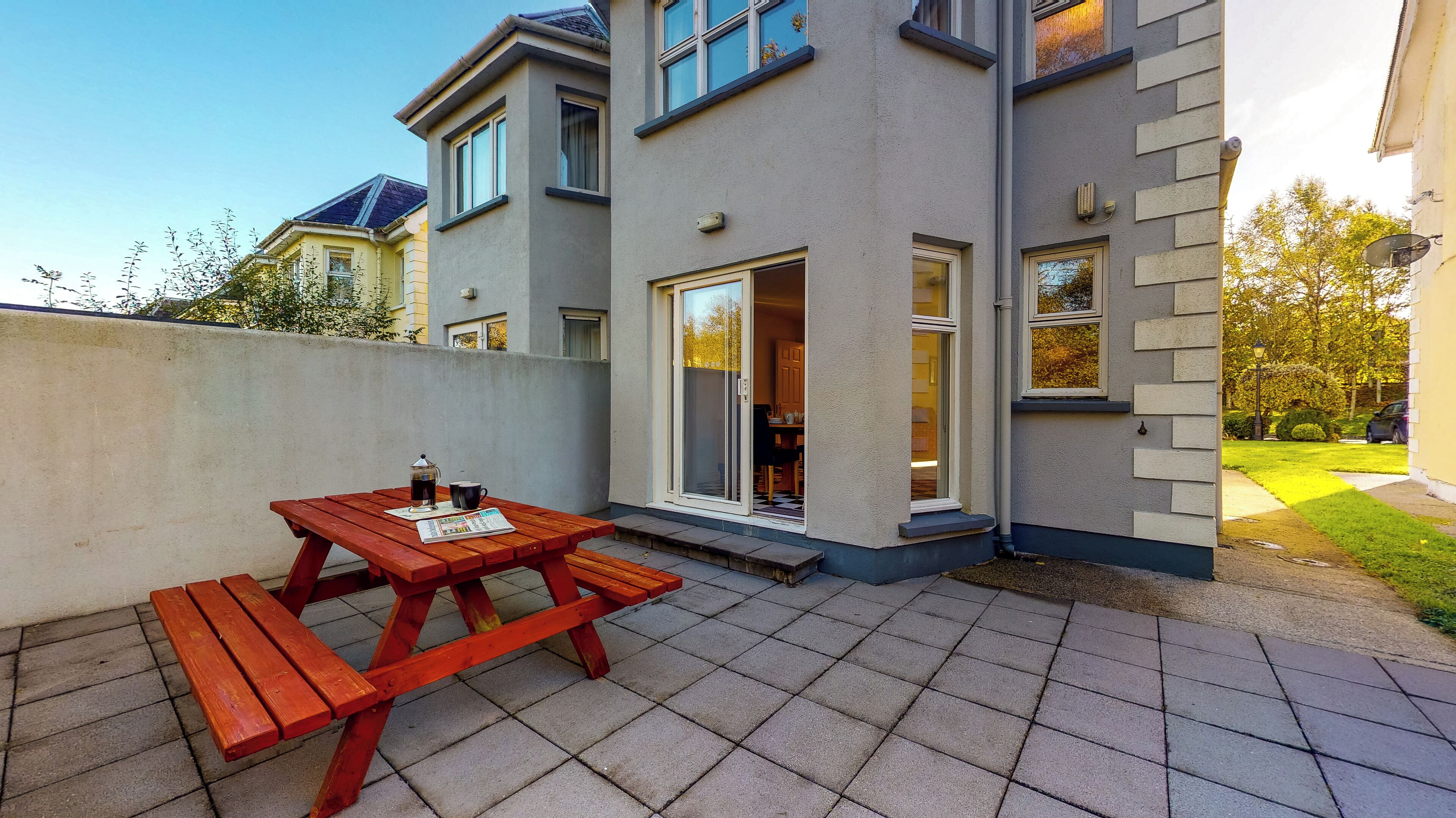 House, 3 Bedrooms, Fireplace | Terrace/patio