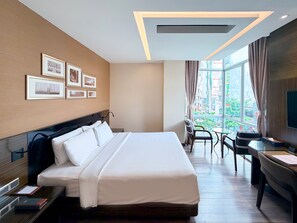 Phòng đôi Deluxe, không hút thuốc | Minibar, két bảo mật tại phòng, trang trí khác biệt 