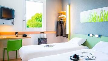 Zweibettzimmer, 2 Einzelbetten