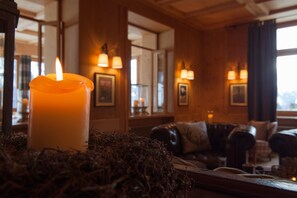 Sitteområde i lobbyen