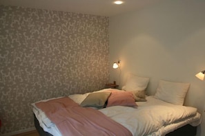 Chambre Double, salle de bains privée (1 double bed and 1 extra bed 80 cm)