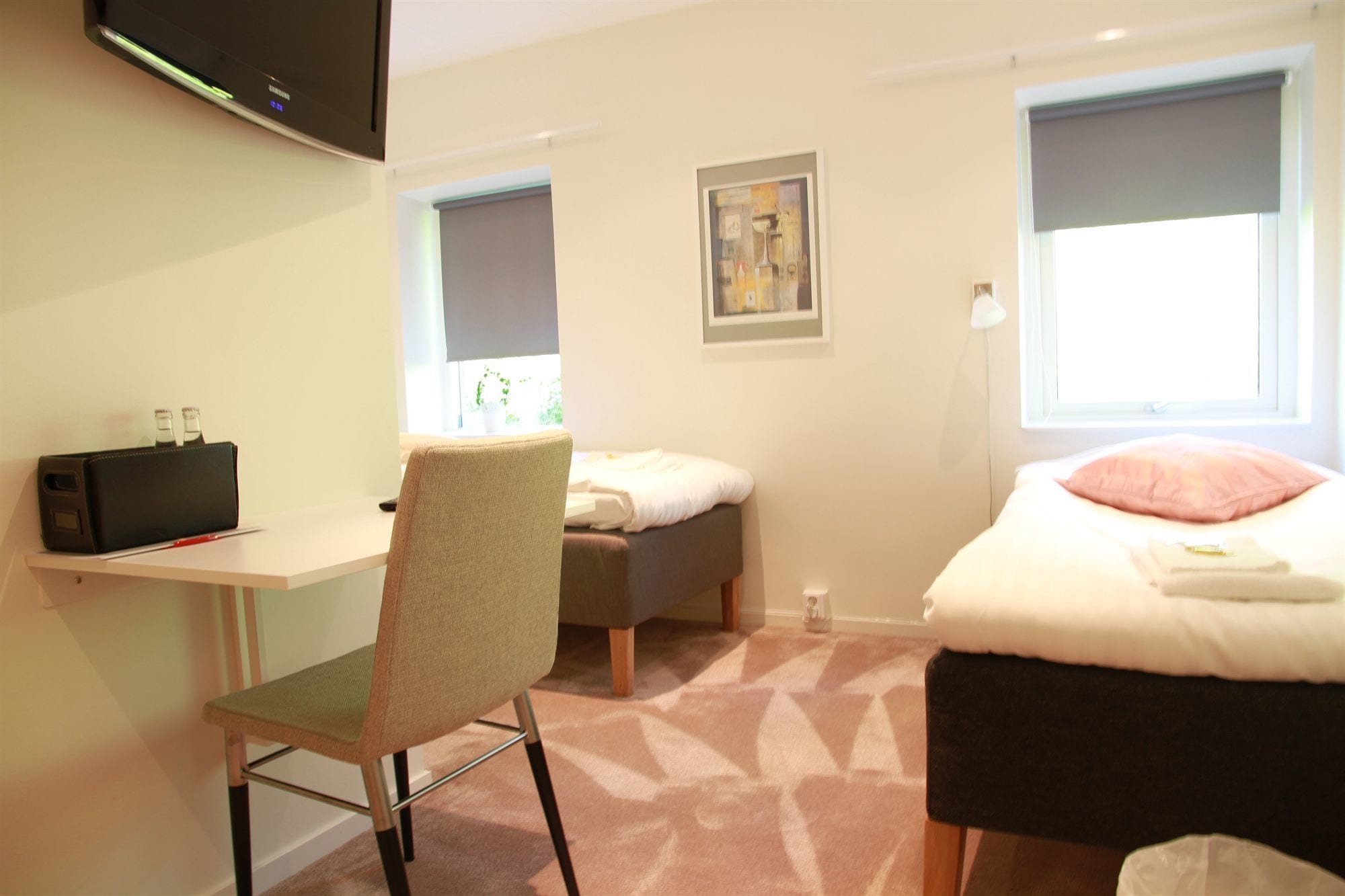 premium bedding, pillow-top beds, individually decorated