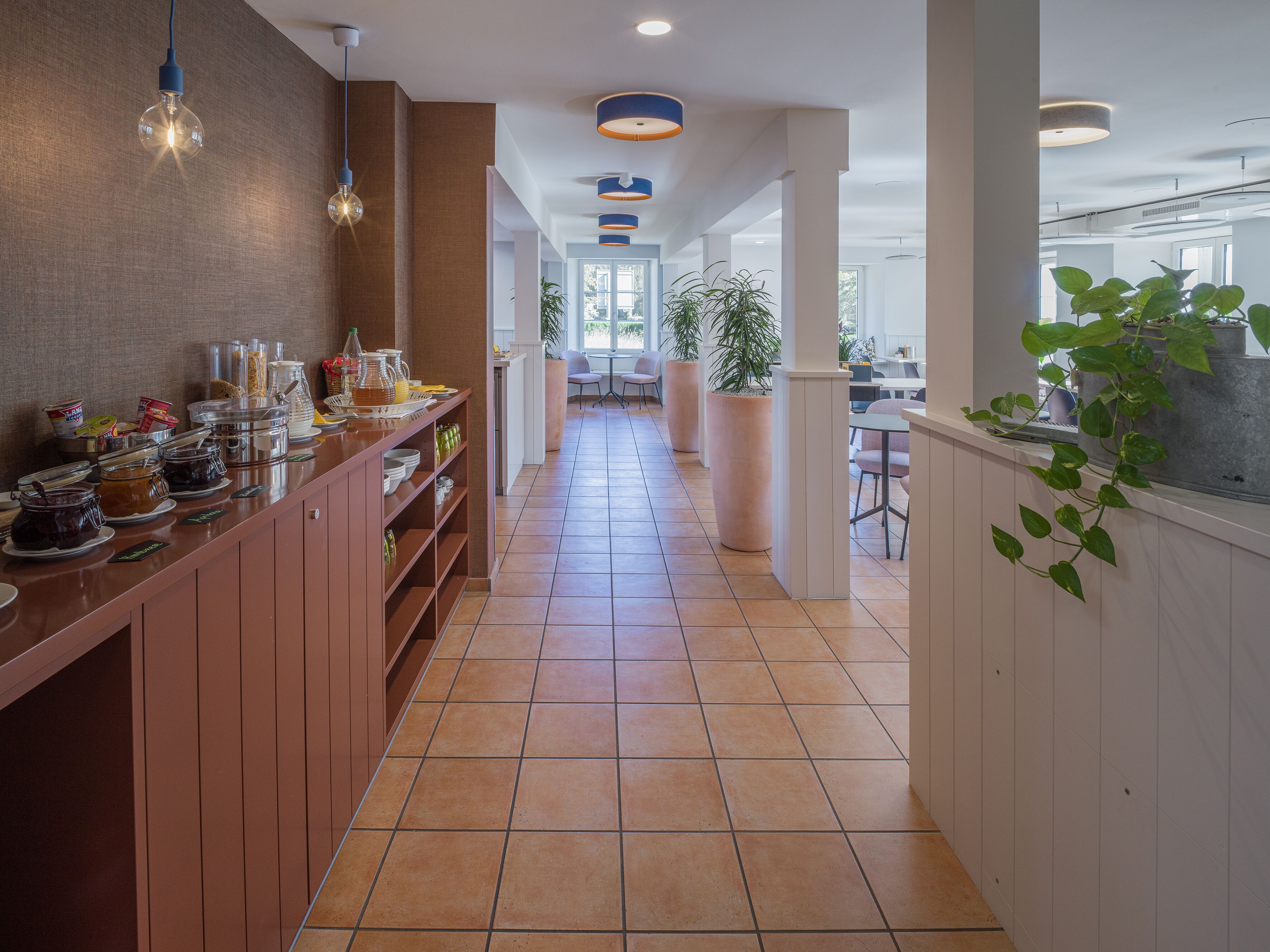 daily buffet breakfast (chf 18.5 per person)