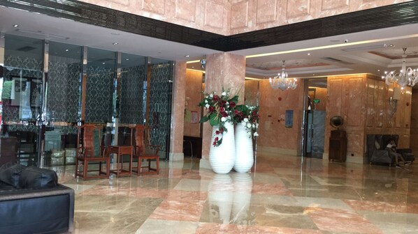 Sala de estar en el lobby