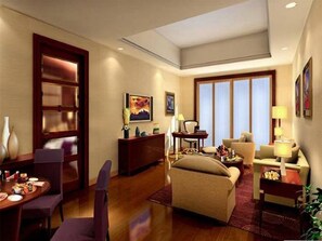 Deluxe Suite | Living room - Chuanghui Business (Guangzhou)