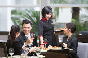 Breakfast, lunch and dinner served  - Santika Premiere Dyandra Hotel & Convention - Medan (Medan)
