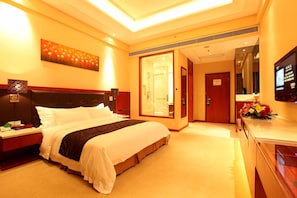 Business Room | Premium bedding, down comforters, pillowtop beds, in-room safe - Cedar Hotel (Guangzhou)