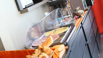 Daily continental breakfast for a fee