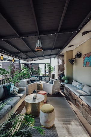 Rooftop terrace. Campbell House