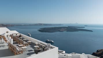 Ocean views, open daily