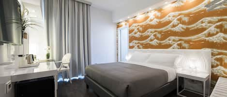 Premium Double Room, Terrace | Minibar, in-room safe, desk, blackout curtains