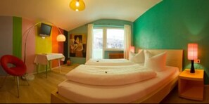 Basic Double Room, Balcony | Premium bedding, pillow-top beds, in-room safe, individually decorated - Mountain & Soul (Ramsau im Zillertal)