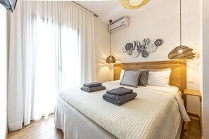 Deluxe Villa, 2 Bedrooms, Private Pool, Pool View | Hypo-allergenic bedding, in-room safe, individually decorated - Skiathos Gea Villas (Skiathos)