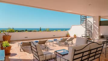 Penthouse Présidentiel, 2 chambres | Terrasse/Patio