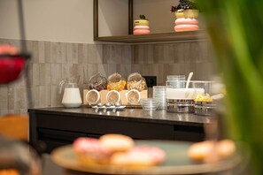 Morgenmadsbuffet hver dag mod et gebyr