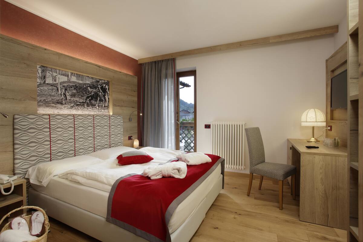 Italiaanse Frette-lakens, een minibar, een kluis op de kamer, een bureau