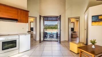 Bungalow, Private Pool | Living area | LED TV