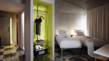 Premium bedding, in-room safe, desk, soundproofing