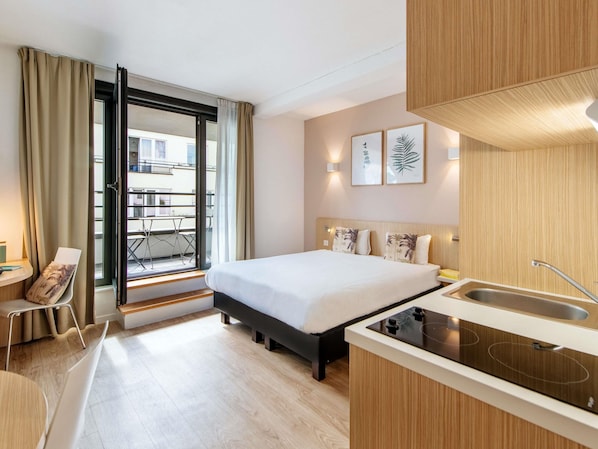 Studio, 1 lit double