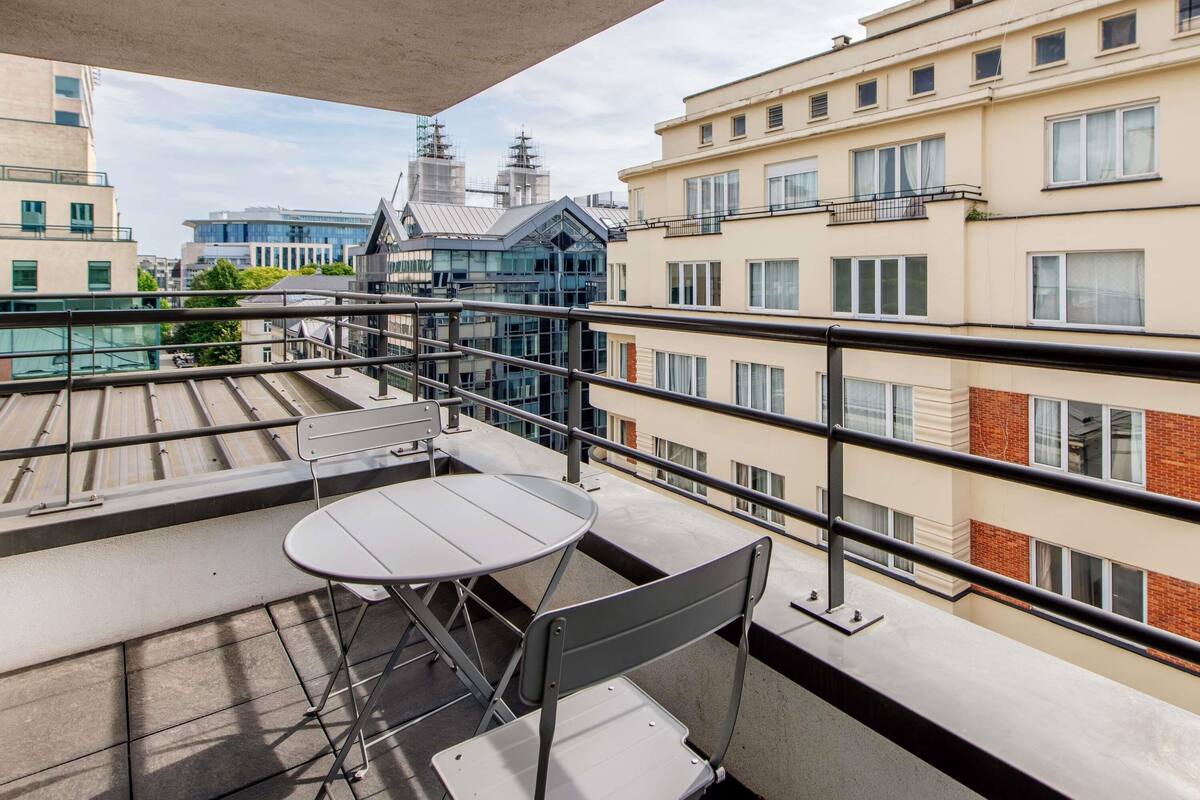 Studio, 1 Double Bed, Terrace | Premium bedding, desk, iron/ironing board (on request), cribs (free)